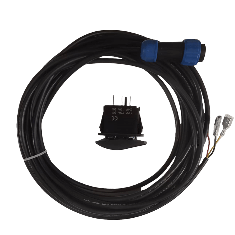 AM12-200A DC12V 24V Télécommande sans fil avec câble d'extension de 3 pieds